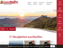 Tablet Screenshot of neuffen.de